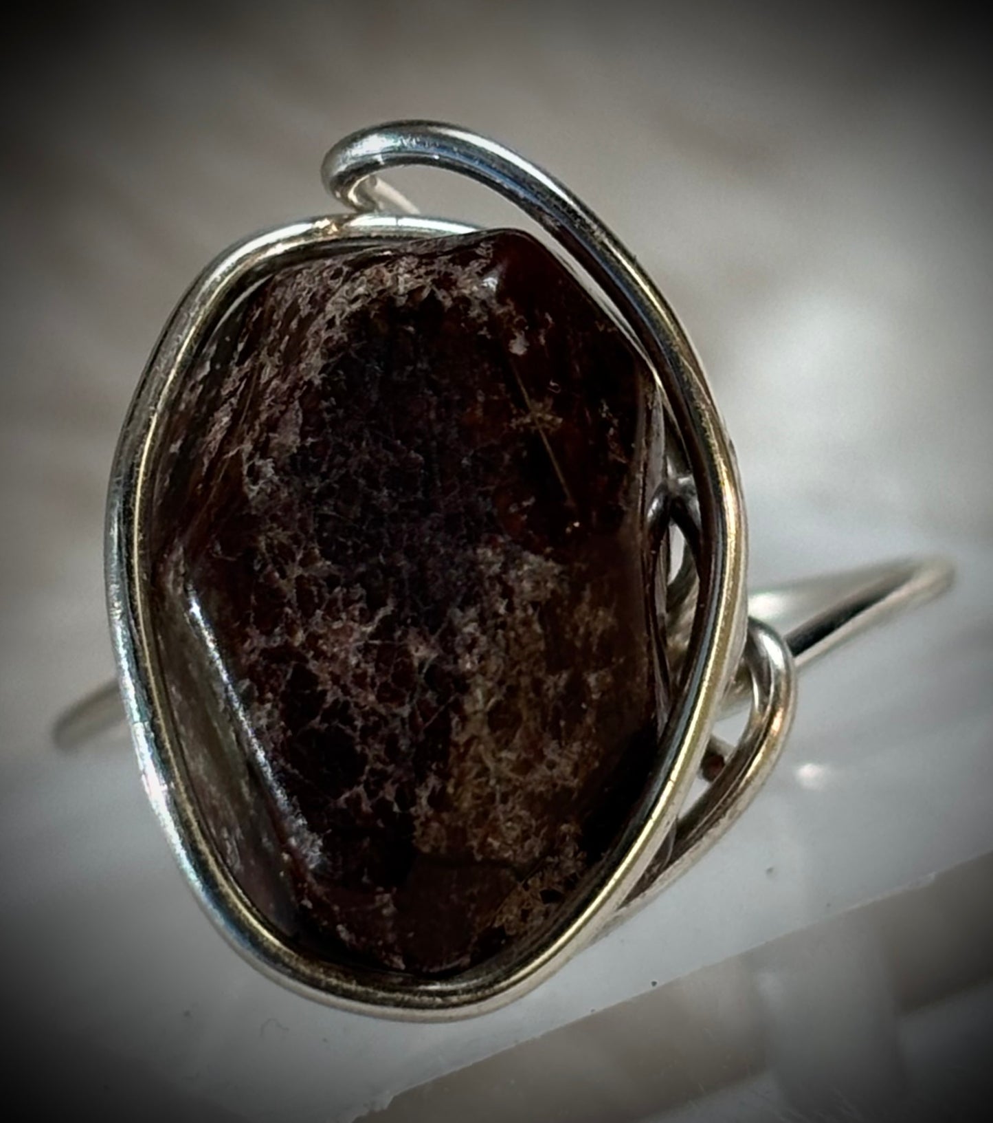 AFRICAN OPAL RING: ”a story older than memory”