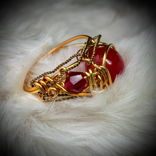 Carnelian ring: Regent fire 