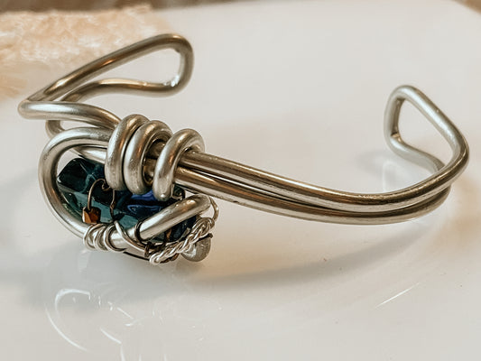 Atlantis irradiated Crystal braclet