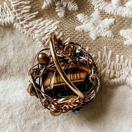 Magnificent Tiger Eye Ring