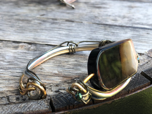 Brown Agate bracelet