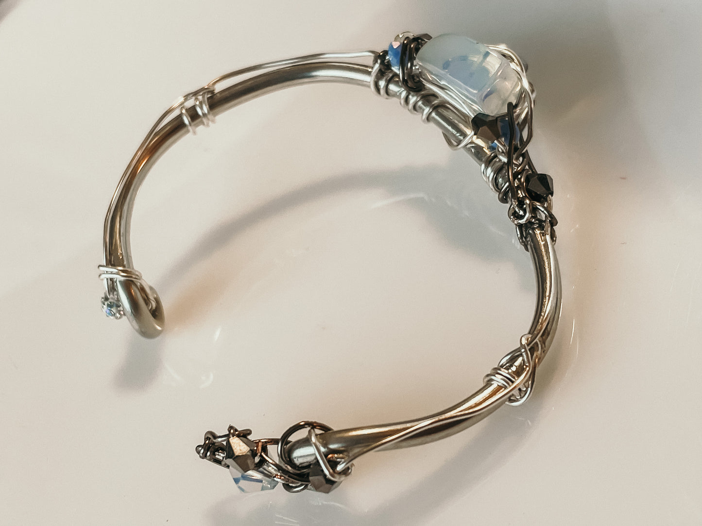 Moonstone Braclet silver