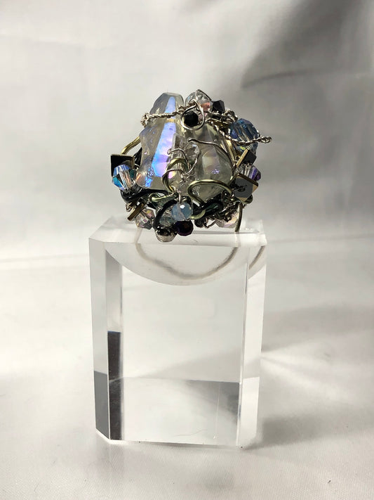 Irradiated Crystal Ring