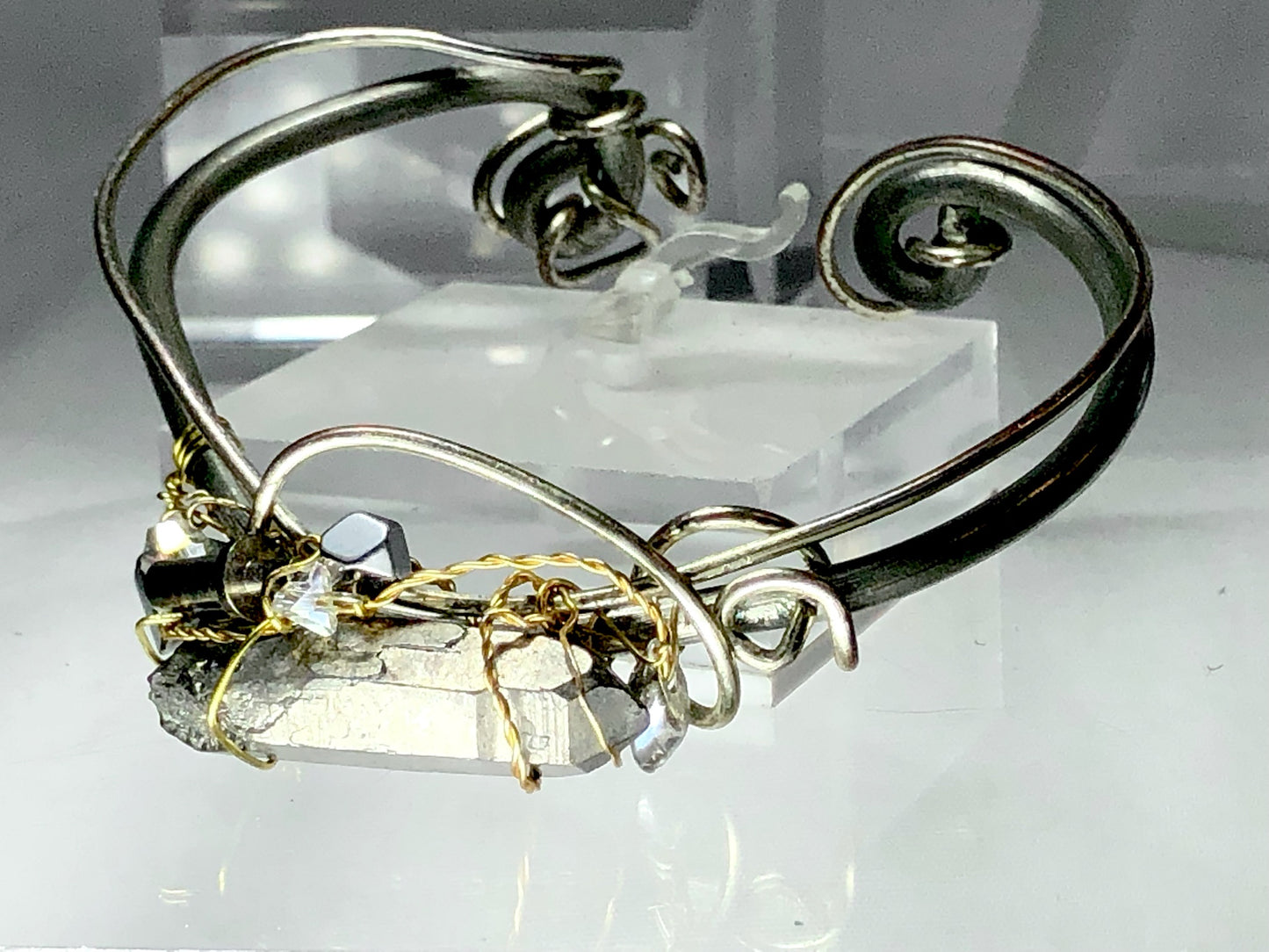 Hematite irradiated