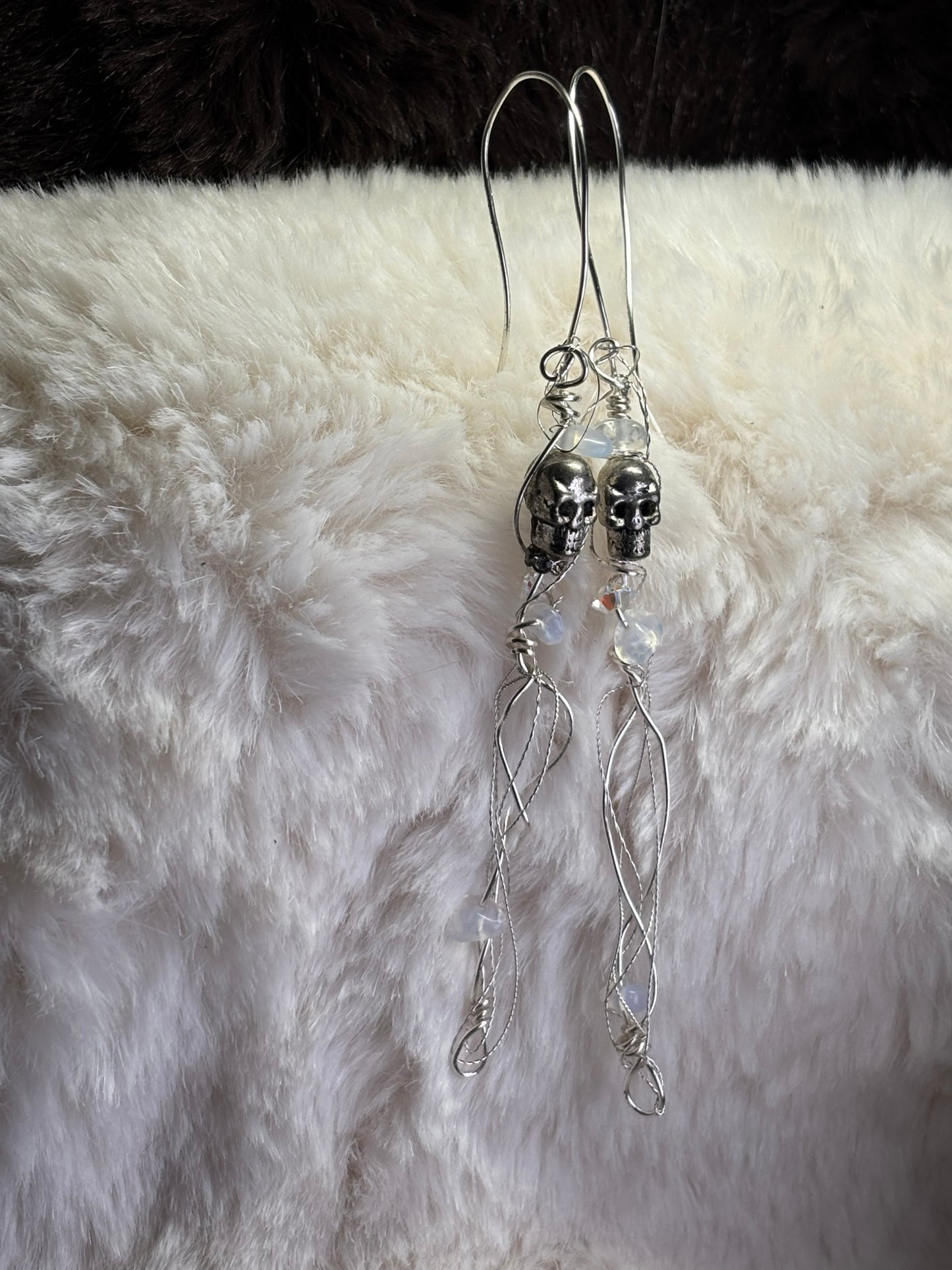 Pirate Love “The Storm, The Kiss, The Legend.”Moonstone Earrings : ‘Till death do we part’ series of The Johnny collection