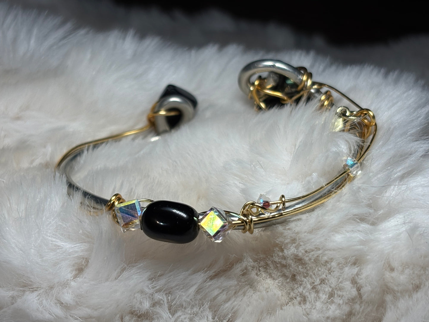 Black Onyx Bracelet: ￼Centered Awareness