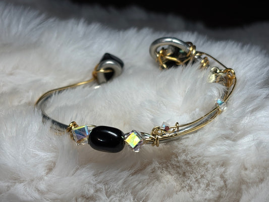 Black Onyx Bracelet: ￼Centered Awareness