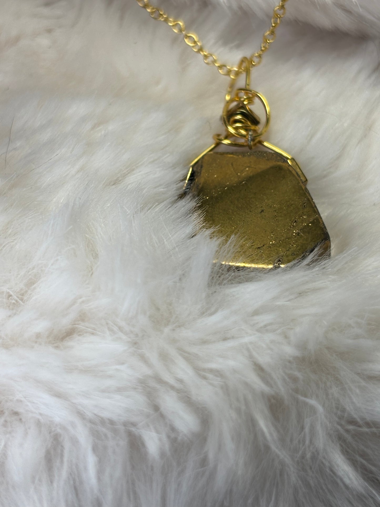 Pyrite Pendant: The Manifestor’s Shield