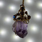 Amethyst Crown Amulet: amethyst pendant