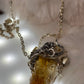 Solar Talisman: citrine pendant