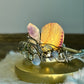 Dragon Vein Agate, Amethyst, Moonstone Bracelet:    DRAGON RIDER