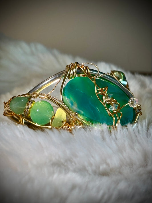 Sea Turtle Talisman Bracelet: Ocean Guardian