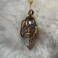 Lavender Whisper: Crystal Pendant