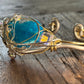 Blue Agate Bracelet: