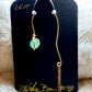 CALM KEEPER: Amazonite left Earcuff