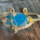 Blue Agate Bracelet:
