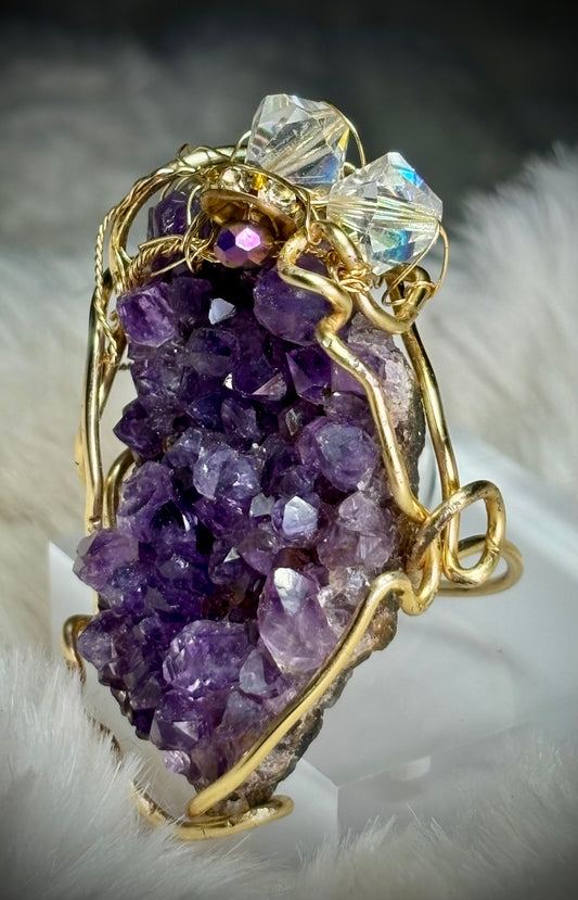 Amethyst Ring: Wisdom ￼