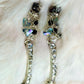 Pure old Hollywood…A Star Is Born: rhinestone crystal earrings
