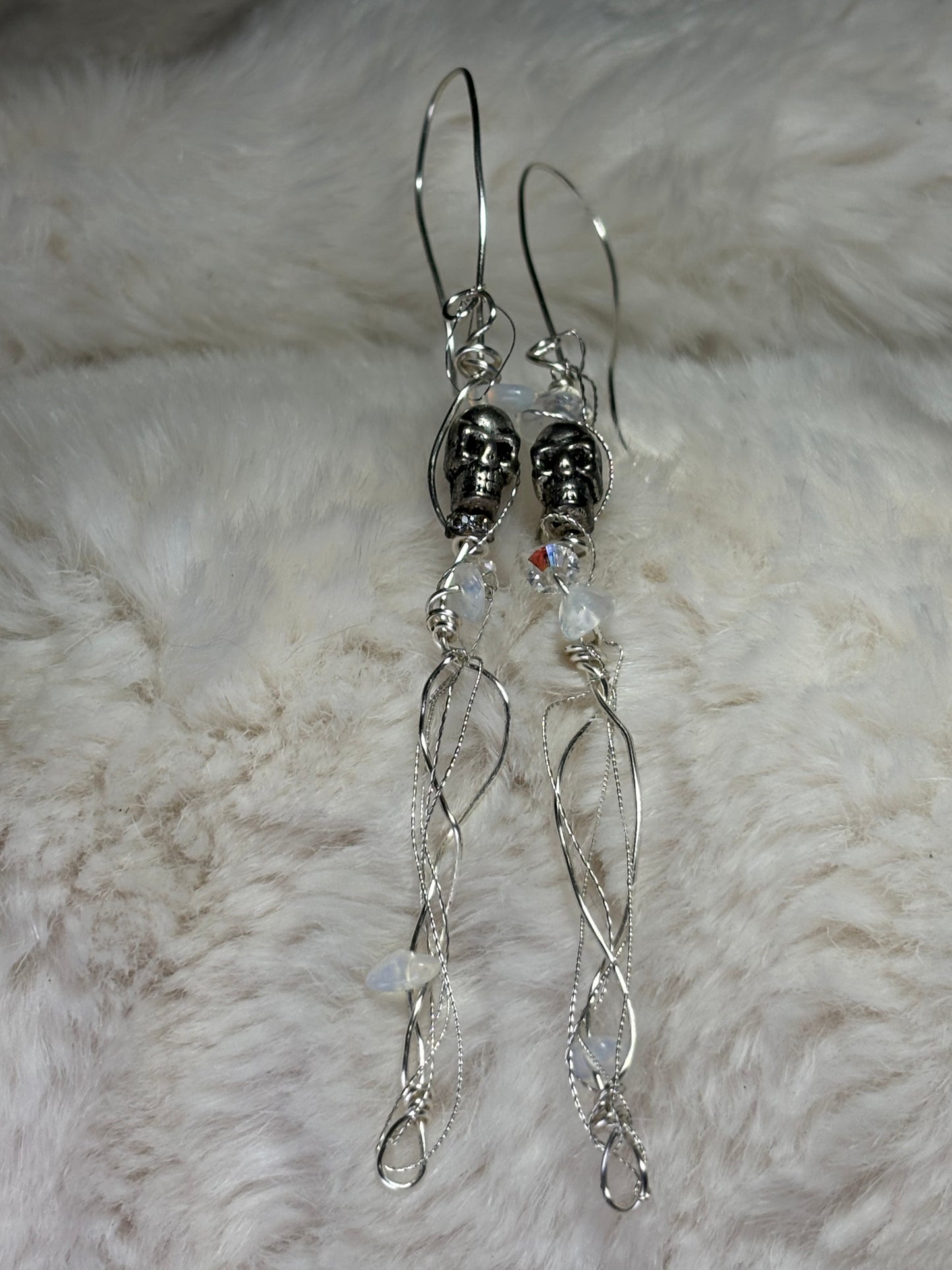 Pirate Love “The Storm, The Kiss, The Legend.”Moonstone Earrings : ‘Till death do we part’ series of The Johnny collection