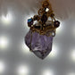 Amethyst Crown Amulet: amethyst pendant