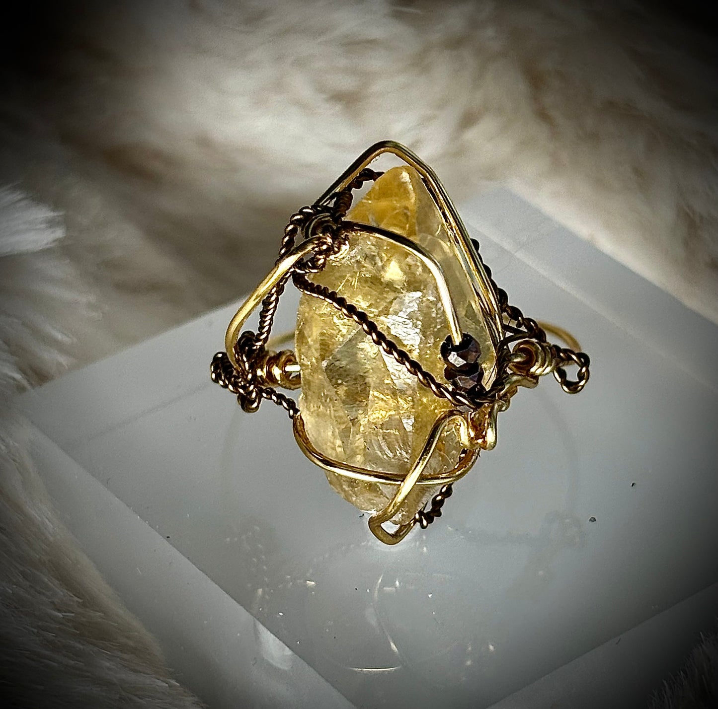 Certain Ring: golden clarity