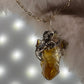 Solar Talisman: citrine pendant