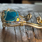 Blue Agate Bracelet: