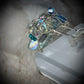 Aqua crystal ring: shard of the sea