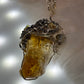 Solar Talisman: citrine pendant