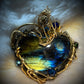 Labradorite heart necklace:


Heart of the Hidden Aurora