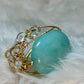 Larimar Ring: tranquil waters ￼