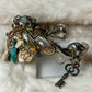 Australian Turquoise, Mother of Pearl Bracelet: Mermaid’s Reliquary