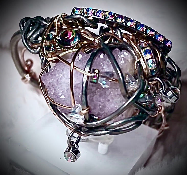 Spirit crystal bracelet: star lace ￼