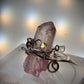 Pink crystal ring: delicate Grace