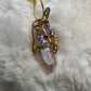 Lavender Whisper: Crystal Pendant