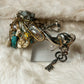 Australian Turquoise, Mother of Pearl Bracelet: Mermaid’s Reliquary