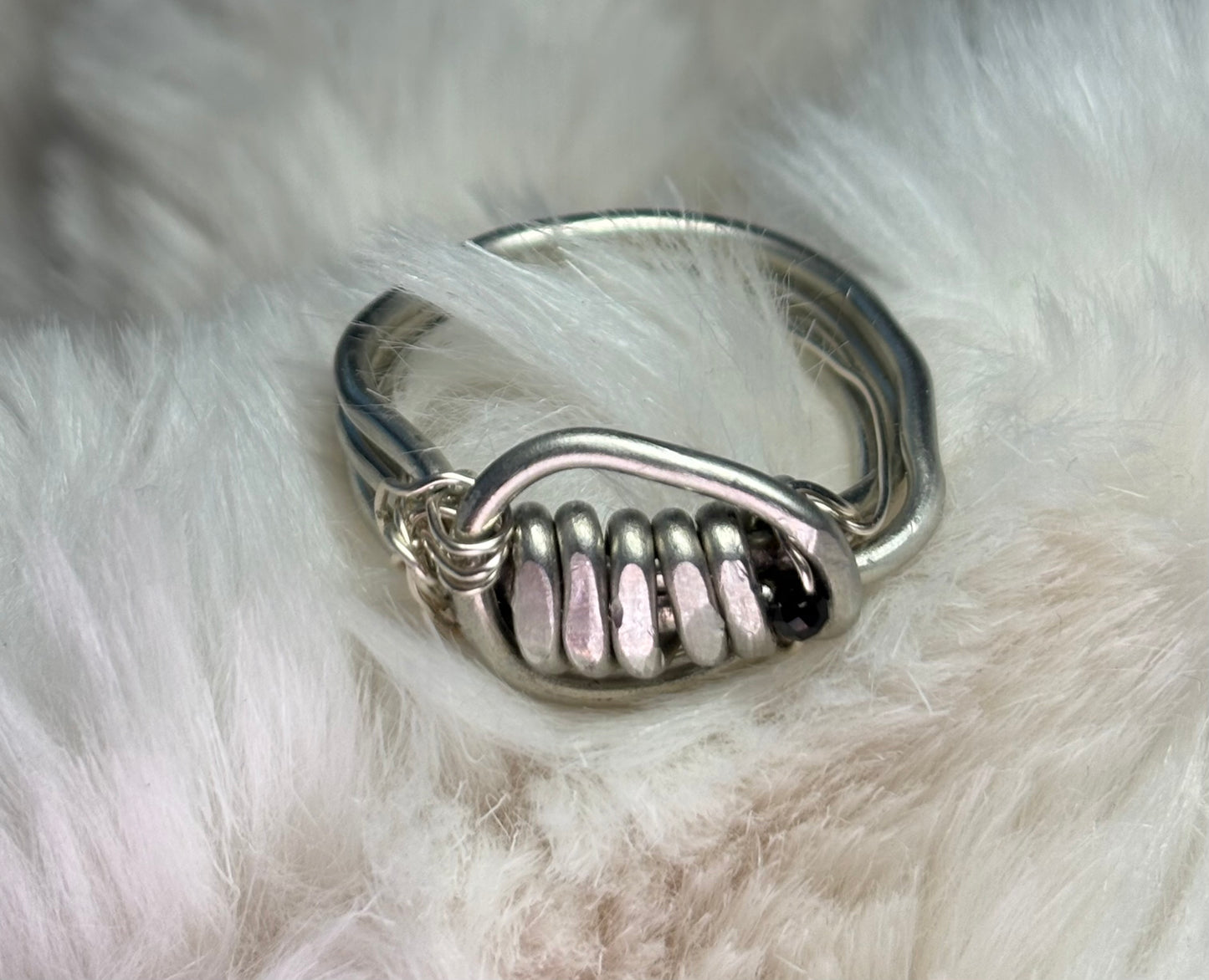 Silver ring: sailors oath – Treasure￼