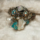 Australian Turquoise, Mother of Pearl Bracelet: Mermaid’s Reliquary