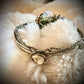 Dragon Vein Agate, Amethyst, Moonstone Bracelet:    DRAGON RIDER