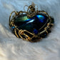 Labradorite heart necklace:


Heart of the Hidden Aurora