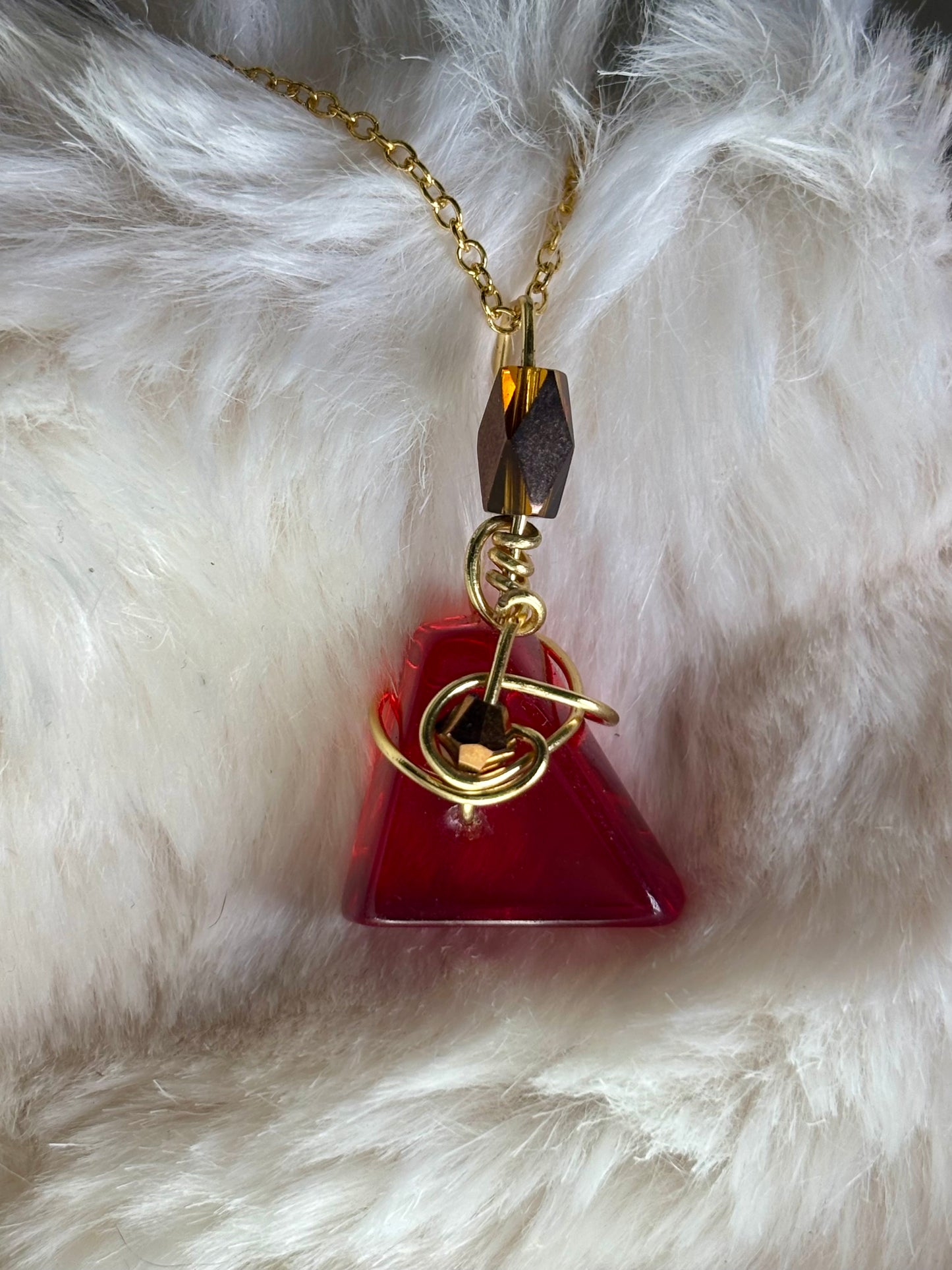 Fire drop: candy collection: pendant (set available)￼