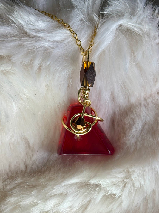 Fire drop: candy collection: pendant (set available)￼
