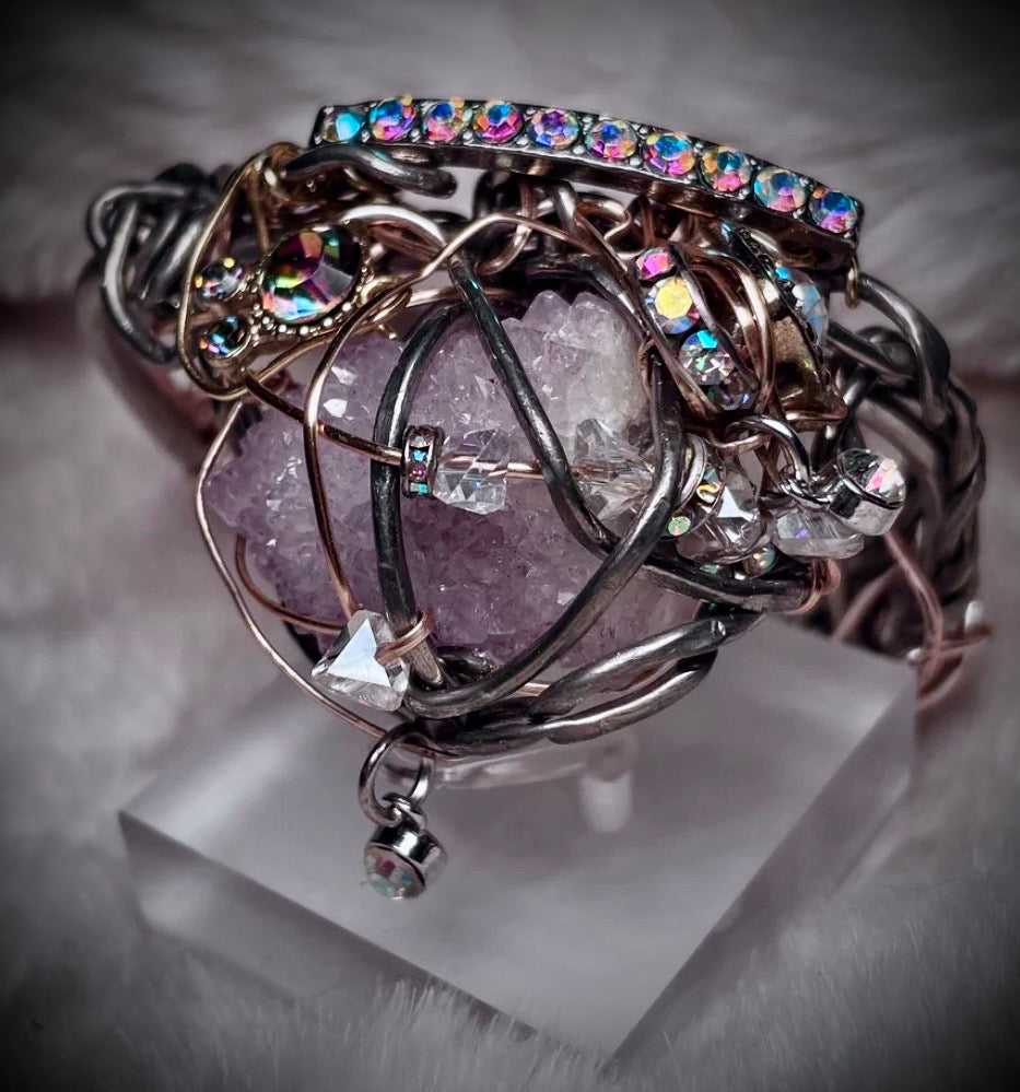 Spirit crystal bracelet: star lace ￼