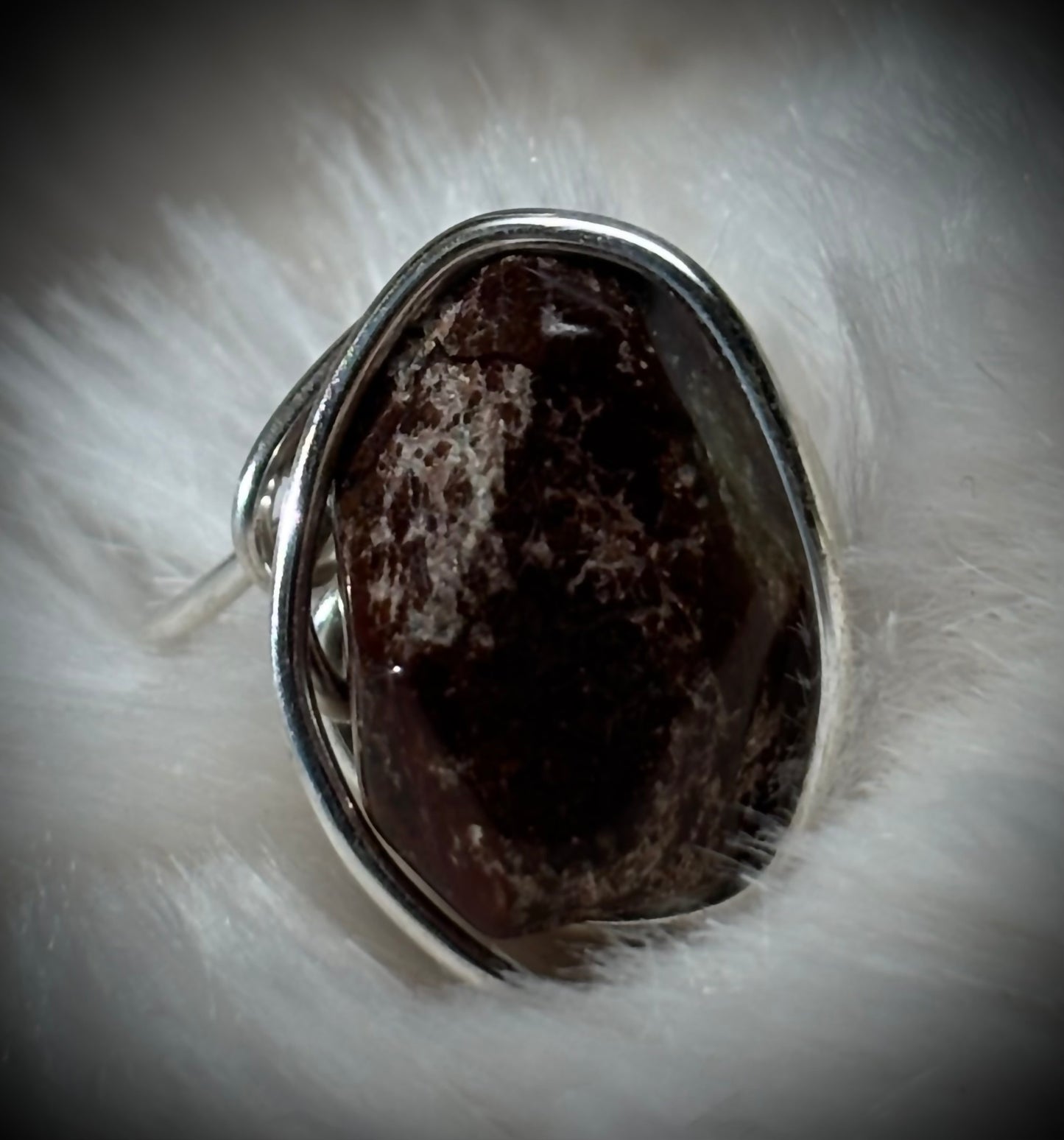 AFRICAN OPAL RING: ￼”a story older than memory”