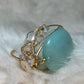 Larimar Ring: tranquil waters ￼