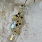 Moonlight Depths: Crystal drop earrings
