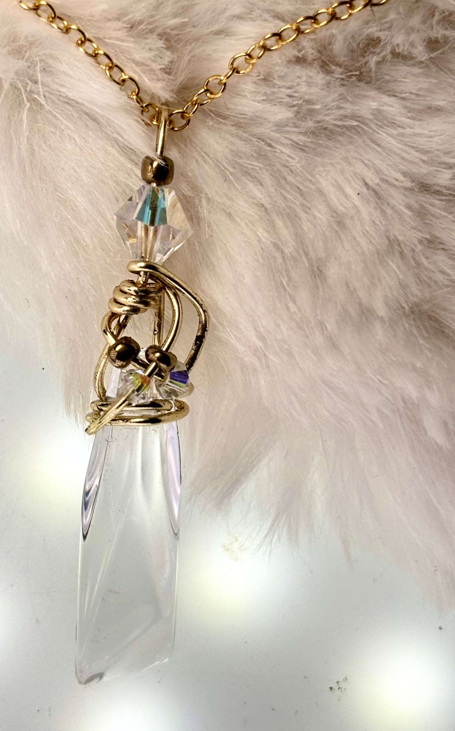 Starfall Icicle: Herkimer diamond earrings (set available)