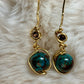 Andean turquoise: Earrings