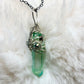 Frozen waters, Emerald Thaw Pendant (set available)