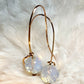 Moon Glow:  Moon Stone Earrings